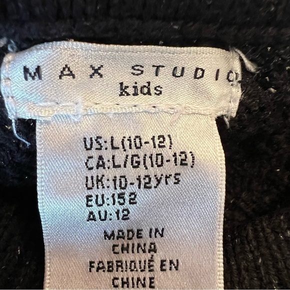 NWT Max Studio Girl Knit Sweater Shirt Tunic - Picture 11 of 12